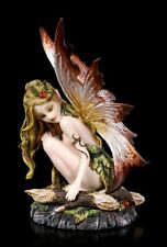 Elfen Figur - Luenell - Fee Fairy Fantasy Deko Statue Geschenk Waldelfe Herbst