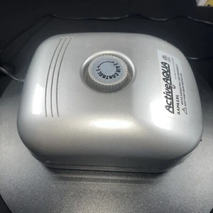 Active Aqua AAP15L 6-watt 15L/min Air Pump 4 outlet, Silver Air Pump - Picture 1 of 6