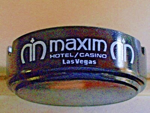 VINTAGE EARLY ASHTRAY FROM THE MAXIM CASINO LAS VEGAS NV - Picture 1 of 2