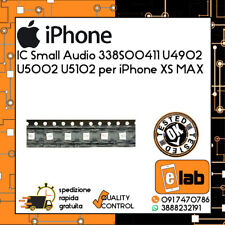 IC AUDIO SMALL 338S00411 U4902 U5002 U5102 APPLE IPHONE XS MAX CHIP RIPARAZIONE