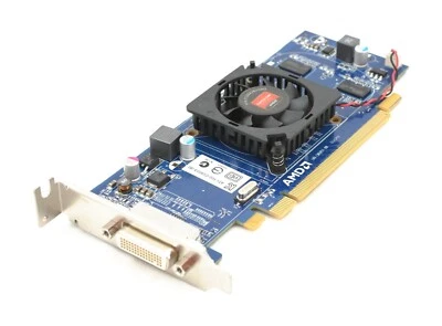 DELL ATI Radeon HD 6350 512MB PCIe x16 DMS-59 HFKYC (blue) Video Card - Image 1 of 4