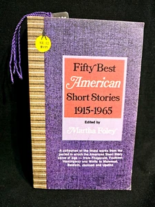 Fifty Best American Short Stories Edited By Martha Foley Softback Sentry 1stEd - Picture 1 of 7
