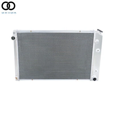 Radiador de 4 fileiras para 1973-1987 1974 Chevy C10 C20 C30 K10 K20 K30 7.4L 454 CC716 - Imagem 1 de 4