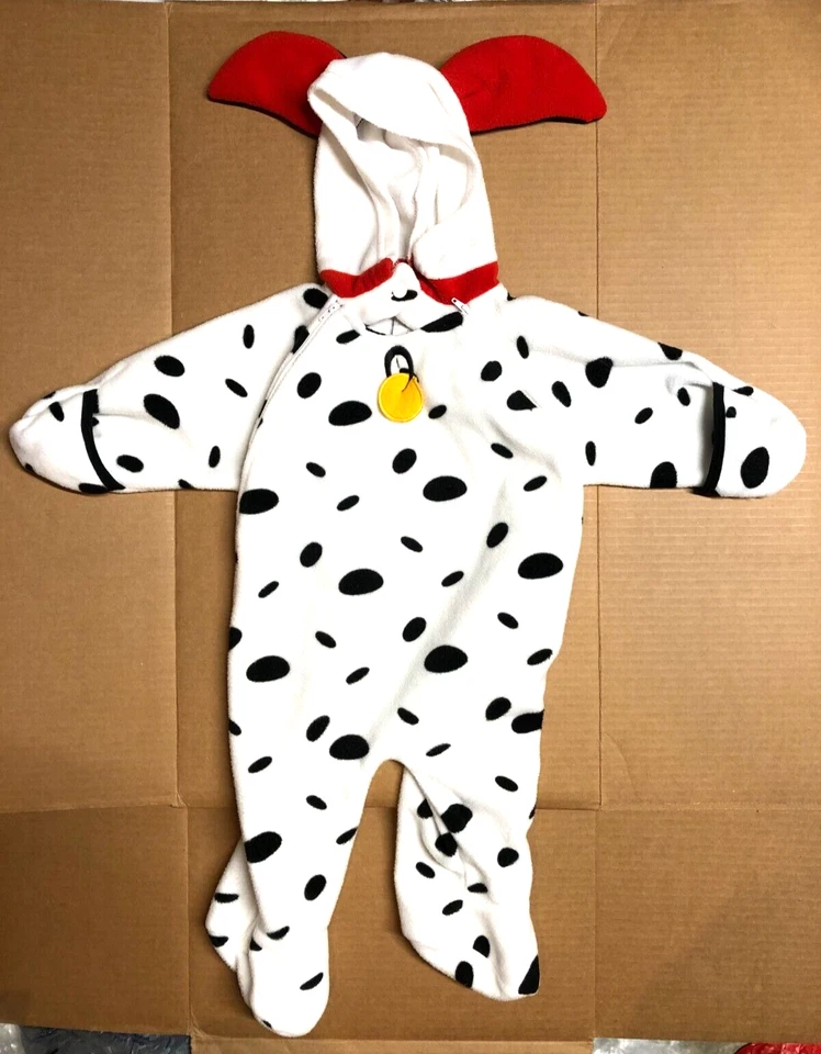 101 DALMATIONS HALLOWEEN COSTUME 9/12 months child toddler Disney small S pongo - Image 1 of 4