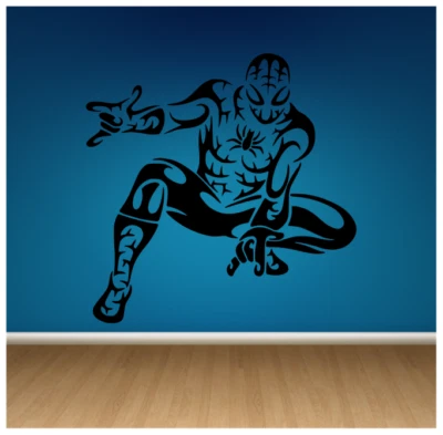 TRIBAL SPIDERMAN LARGE WALL ART VINYL DECAL STICKER 22" YOUR CHOICE OF COLOR - Image 1 of 3