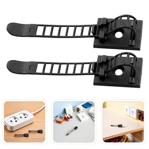30 Pcs Cable Management Strap Power Cord Organizer Data Storage Zip Tie - Picture 1 of 12
