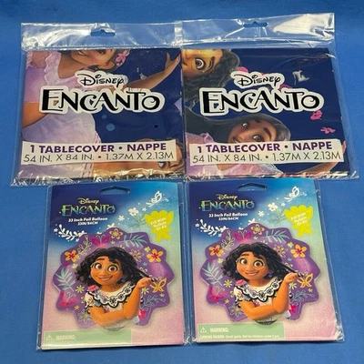 Disney Encanto Birthday Party Decorations Pack - 4 Pieces - New - Image 1 of 4