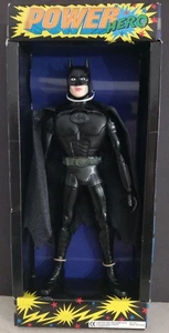 Figura de plástico duro molde soplado Batman Power Hero Bootleg 10"" en caja figura - Imagen 1 de 7
