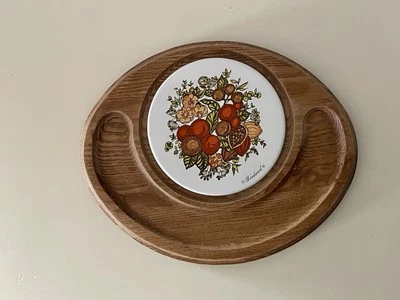 Bandeja para servir tabla de queso Goodwood Spice of Life de colección plato caliente Japón Foto 1 de 4