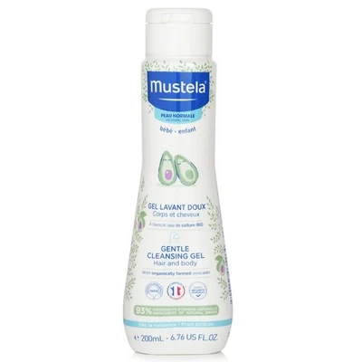 Mustela - Gel Limpiador Suave - Cabello y Cuerpo 200 ml/6,76 oz Foto 1 de 3