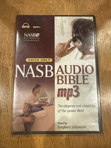 Nasb Audio Bible on Mp3 Voice Only by Johnston (2008, LP Record) - Foto 1 di 4