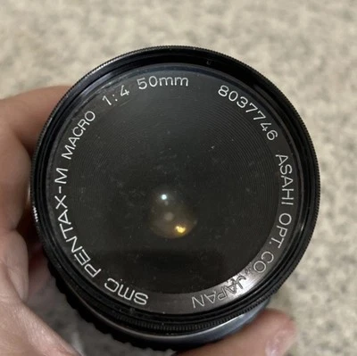 Lente de primer plano Pentax SMC PENTAX-M MACRO 50 mm f/4 MF Asahi Opt-Co Japón Foto 1 de 4