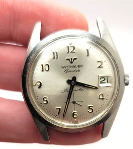 Vintage 1960’s WITTNAUER Geneve Automatic Men's watch AS IS runs but slow - Picture 1 of 7