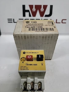 Controlador de motor manual Allen Bradley 140-MN-1600 serie B 10-16A - Imagen 1 de 5