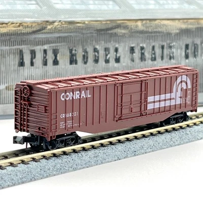 Model Power Lima N Scale Conrail 50ft Plug Door Boxcar CR 68331 - Image 1 of 4
