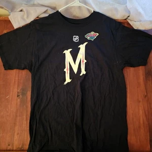 Camisa Pullover Minnesota Wild Vintage NHL Hockey Stalock XL Negra - Imagen 1 de 5