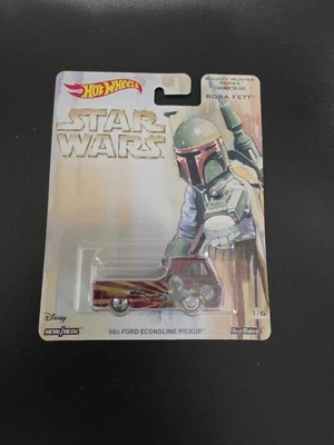 风火轮星球大战 BOUNTY HUNTER 系列 - BOBA FETT 60 年代福特 ECONOLINE PICKUP — 第 1/2 张图片
