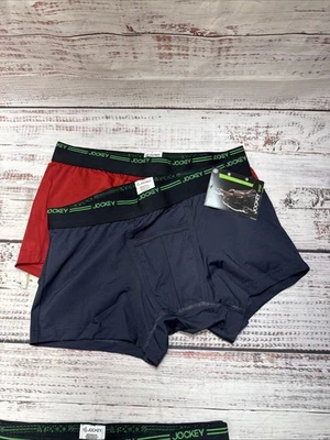 Cueca boxer masculina esportiva jóquei tamanho médio atlética rica em algodão refrigeração alta - Imagem 1 de 4
