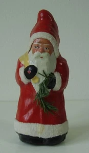 Antike seltene Weihnachtsmann Füllbox Pappe - Bild 1 von 4