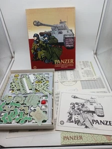 Vintage Yaquinto 1979 Panzer Game Of Armored Combat Eastern Front WW2 KOMPLETT - Bild 1 von 13