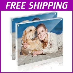 Elegantes 8x10 Acryl Bilderrahmen Set - klare Magnetrahmen - Bild 1 von 10