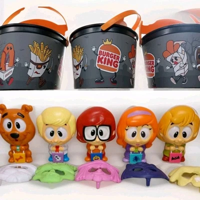 Scooby Doo Halloween 2025 Burger King Toys - w/ONE (1) Halloween BK Bucket - Image 1 of 4