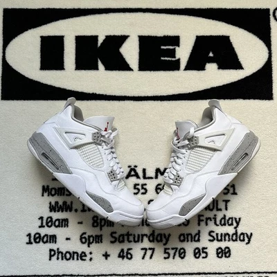 Jordan 4 Oreo Blanco 9/10 USADO Talla 11 CT8527-100 Foto 1 de 4