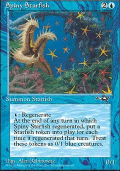 Spiny Starfish - Light Play MTG Alliances - Image 1 of 1