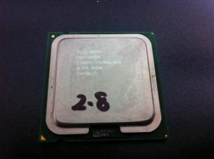 INTEL SL7PR Pentium 4 2.8GHz/1M/800 Socket 775 P4 CPU Processor - Picture 1 of 1