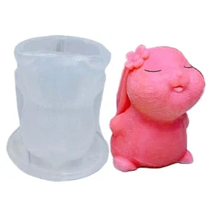 Molds for DIY Candles 3D Easter Candle Making Mold in Silicone DIY Molds Gifts - Picture 1 of 12