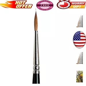 Royal Warrant Series 7 Round Kolinsky Sable Brush - Size #2 for Watercolors - Picture 1 of 6