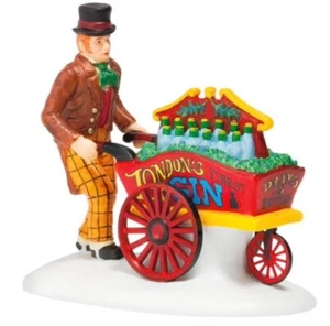 DEPT 56 Dickens Village LONDON'S FINEST GIN DELIVERY Distillery Vendor Spirits - Bild 1 von 7