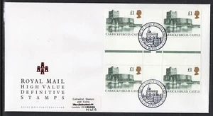 Großbritannien 1992 Burgen Kreuzrinnenpaare auf 4 P.O. f.d.c (2025/03/24#01) - Bild 1 von 4