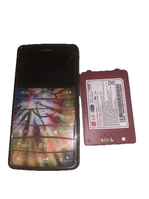 LG | Model:VX9100M | Red Slide Cell Phone | Verizon | Untested For Parts - Image 1 of 4