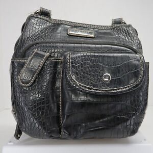 Rosetti handbag purse lots of pockets black