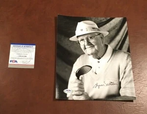 BYRON NELSON (Dezember 2006) signed / handsigniertes 8x10 Foto - PSA DNA - PGA HOFer - Bild 1 von 3