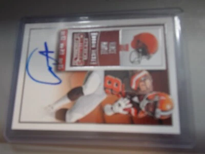 2015 Contenders Vince Mayle Rookie Ticket Auto Autograph RC Browns  - Image 1 of 2