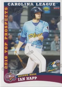 Carolina League Top Prospect 2016 Ian Happ RC Rookie Cubs - Imagen 1 de 1