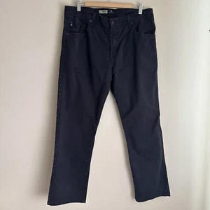 AG Adriano Goldschmied Pants Men 38 (34x29) Gray Matchbox Slim Straight Altered - Picture 1 of 12