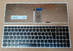 original Tastatur Lenovo IdeaPad U510 Z710 backlit Keyboard Beleuchtung QWERTZ - Bild 1 von 1