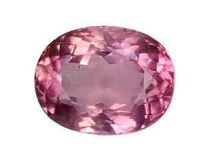4.53CTS Pink tourmaline oval cut loose gemstones "see video" - Picture 1 of 3