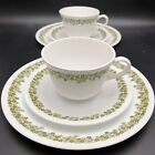Corelle Spring Blossom Crazy Daisy 6pc Tea & Crumpet Snack Set for 2 Made in USA