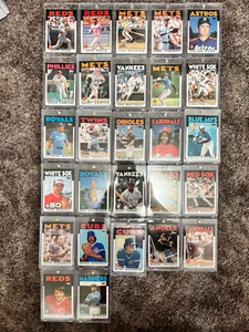 1986 Topps Baseball Cards Ungraded Assorted Stars Seaver, Rose, Strawberry, +etc - Picture 1 of 11