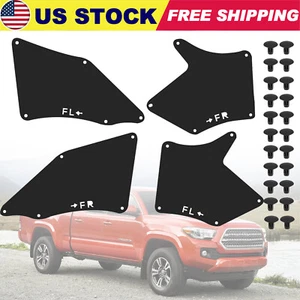 4PCS Fender Liners Seal Flaps Guard Splash Shield for Toyota Tacoma 2005-2020 - Picture 1 of 10