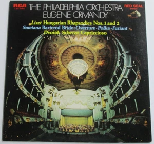 Liszt, Smetana, Dvorak (Philly, Ormandy) RCA LSC-3085 late labels no dog, nm - Foto 1 di 5