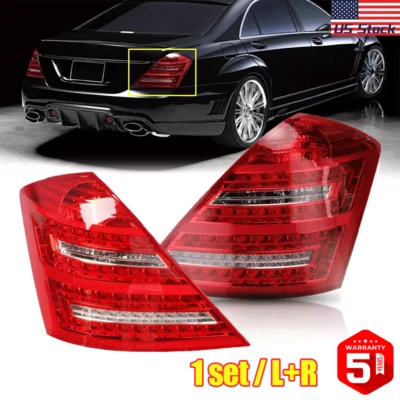 Taillight For Mercedes Benz S550 S600 W221 2007-2009 LED Tail Light Rear Lamps Foto 1 de 4
