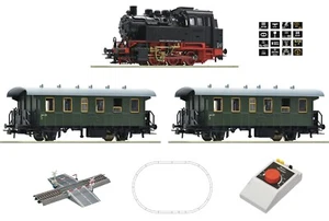 HO Trainset, 5100001 - Steam locomotive class 80 with passenger train - Picture 1 of 1