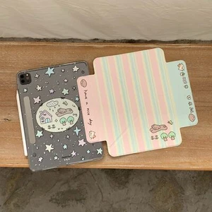 Silicone Magnetic Case for IPad 5 6 7 8 9 10th Generation Air 2 3 4 Mini Pro11 - Picture 1 of 7