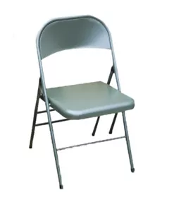 Silla del ejército de Estados Unidos silla plegable de campo silla plegable de metal silla de camping oliva - Imagen 1 de 3