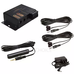 Hidden IR Infrared Remote Control Repeater Extender 2 Emitters 1 Receiver Kit - Picture 1 of 1
